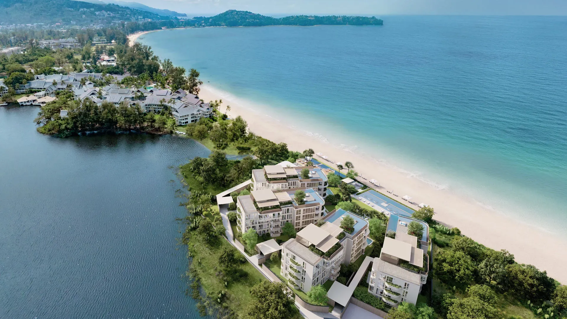 Banyan Tree Beach Residences Oceanus — резиденции на первой линии Банг-Тао